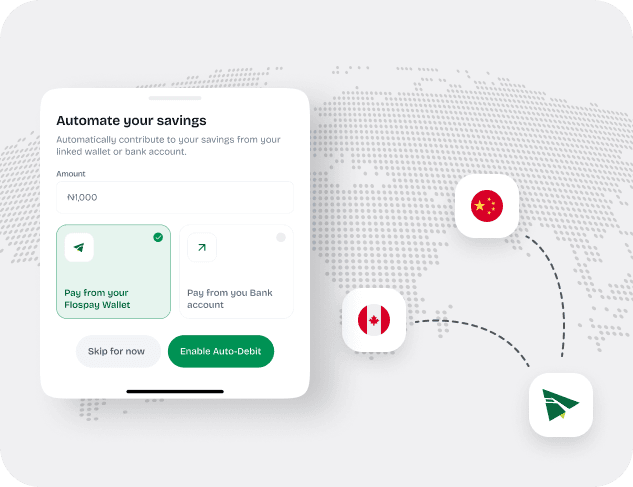 Community payments illustration featured on Flospay