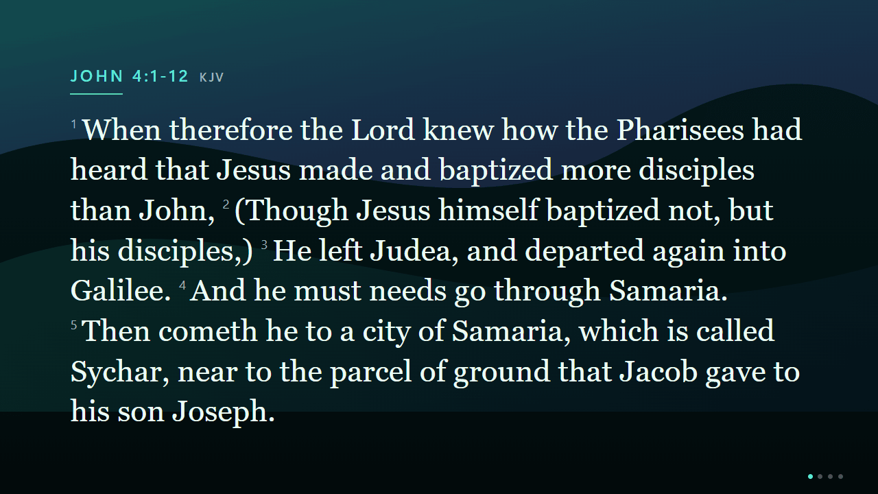 Aurora scripture presentation from Hearken