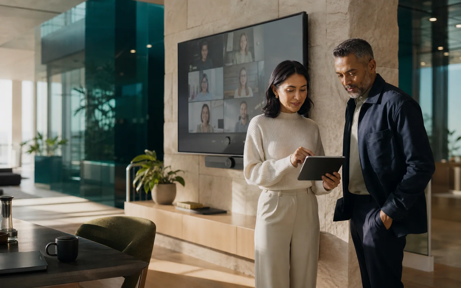 Team reviewing meeting outcomes, featured on Patvero